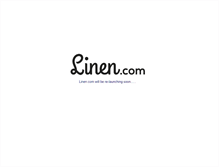 Tablet Screenshot of linen.com