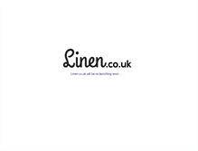 Tablet Screenshot of linen.co.uk